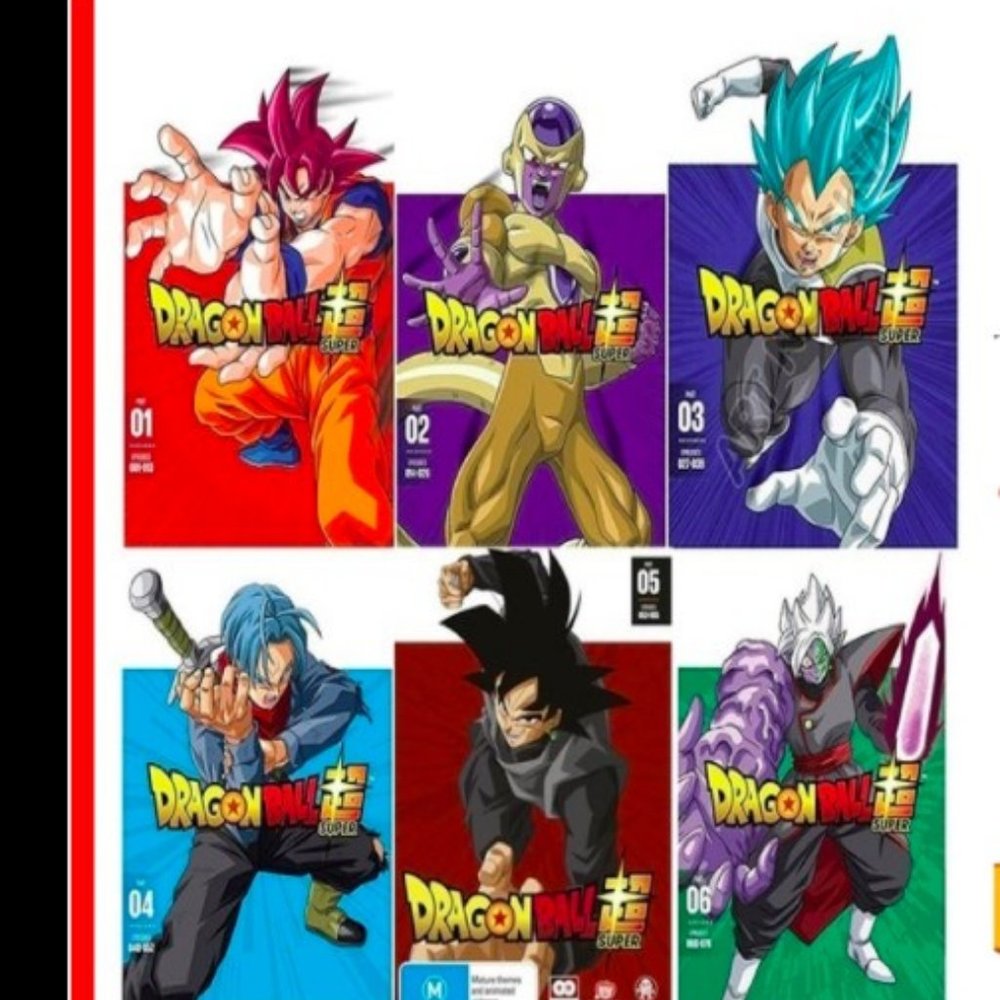 Dragon Ball Z Super Complete Series Part 1-6 (DVD) New - Sealed